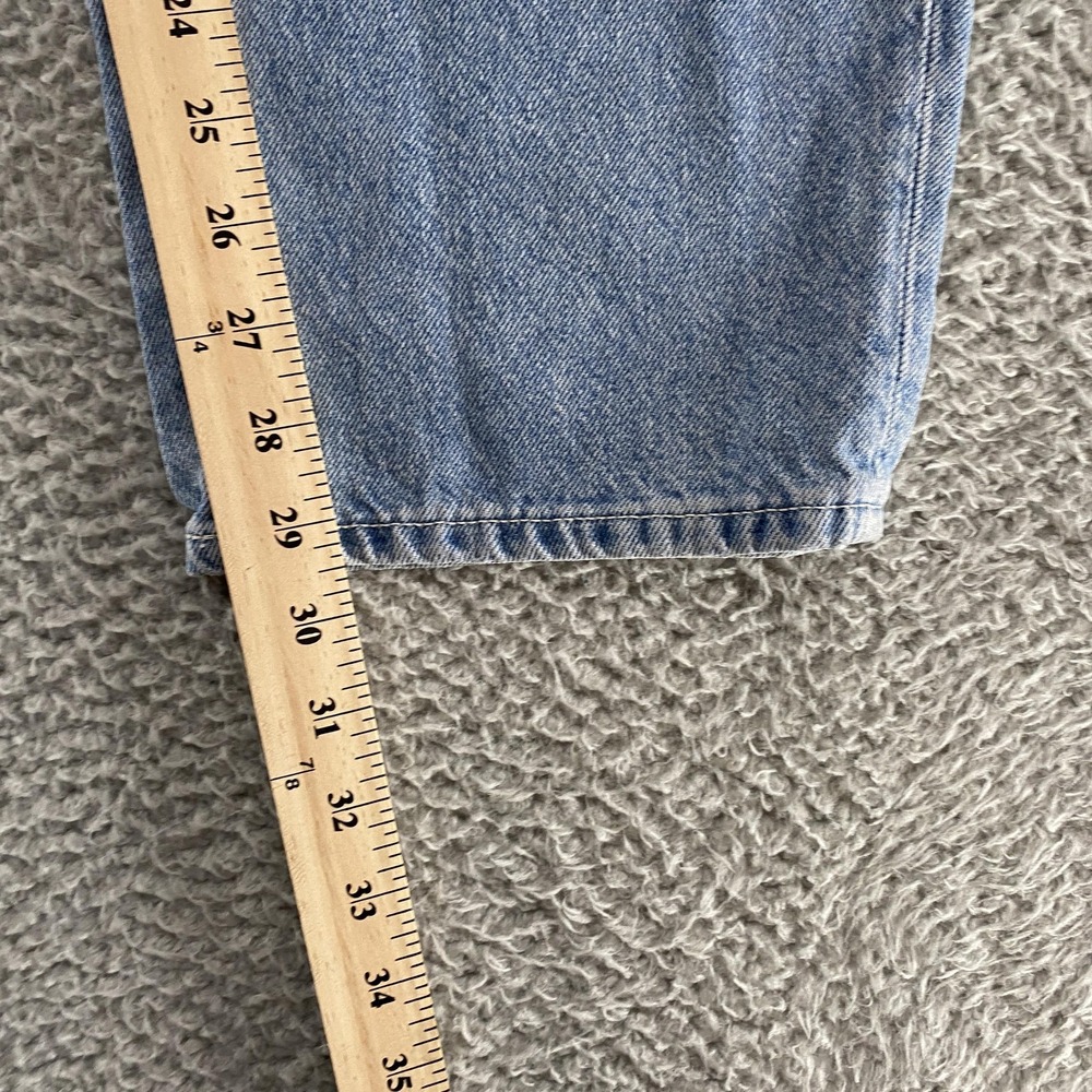 COS Barrel Jeans Womens 27 Light Wash Blue High Rise Ankle Denim Relaxed - Picture 6 of 13